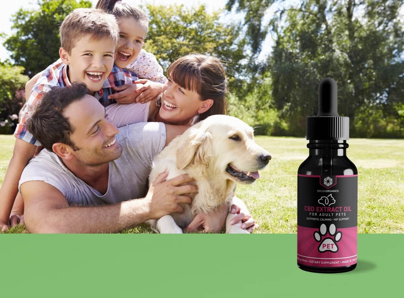 The pet-specific CBD oil for dogs, cats and the animals you'd do anything for.