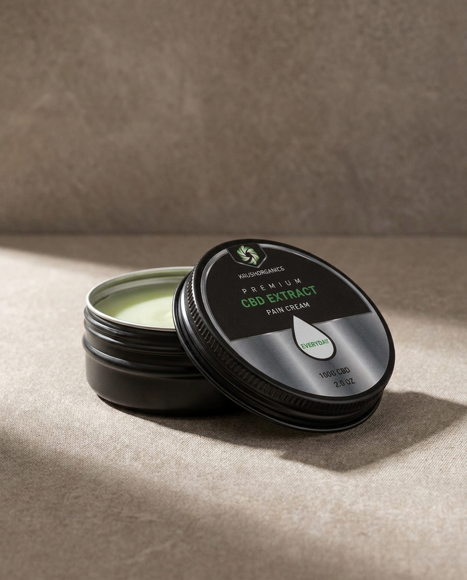 The CBD pain cream for muscles and joints that worked hard today.